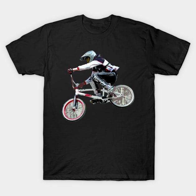 bmx T-Shirt by rickylabellevie